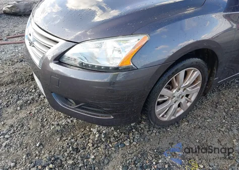 2015 Nissan Sentra S из США, поврежденный, VIN 3N1AB7APXFY258059